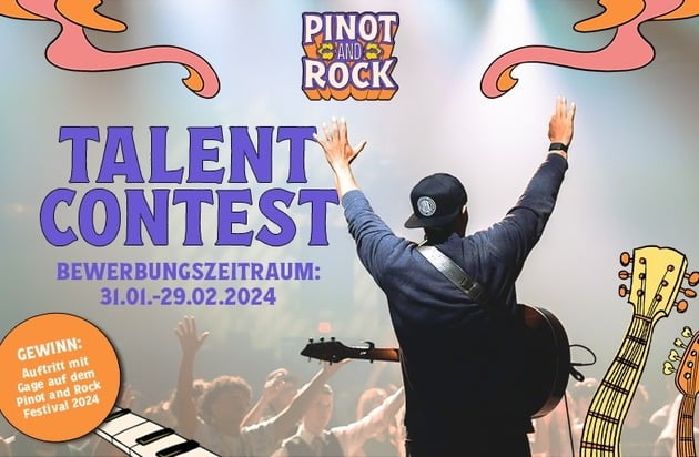 Talent Contest: 15 Bands kommen dem Traum, beim Pinot and Rock Festival auf der Bühne ...